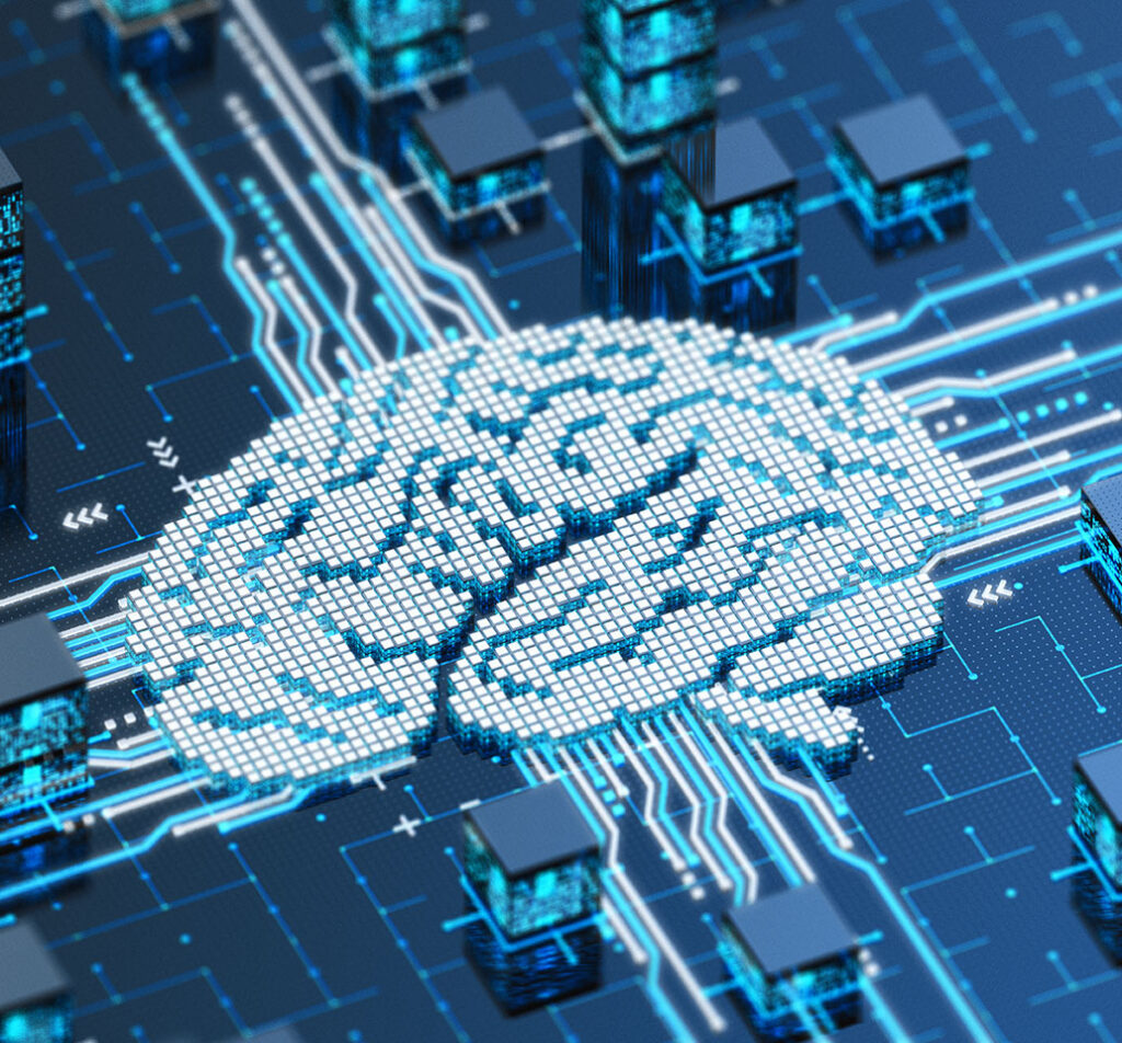 Brain made out of computer circuitry